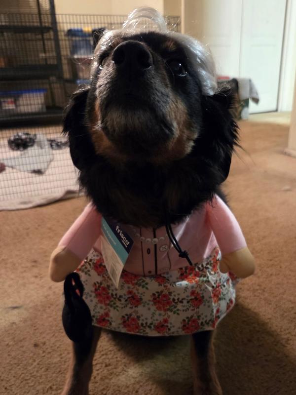 She kept holding her head up