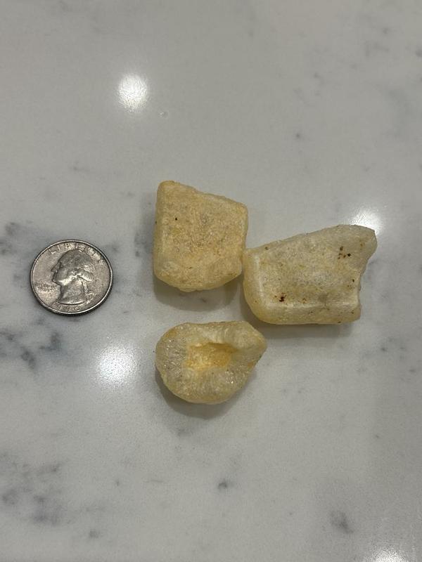 Perfect bite size for my medium (50 lb) dog