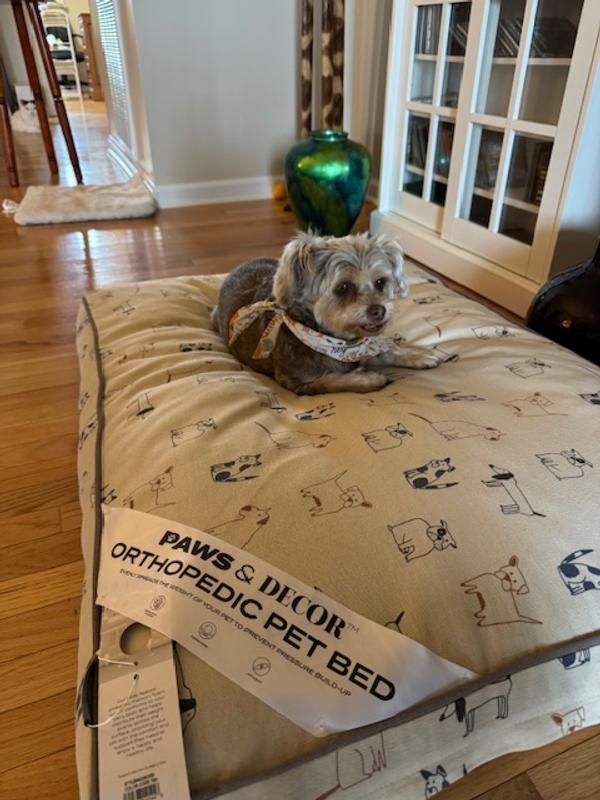 Sasha loves how plush it is!