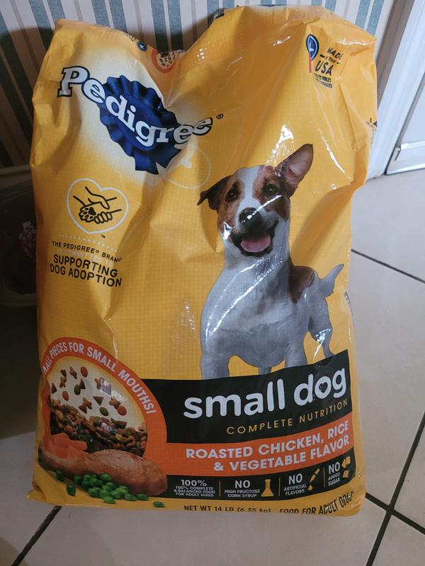 Pedigree small 2024 dog complete nutrition