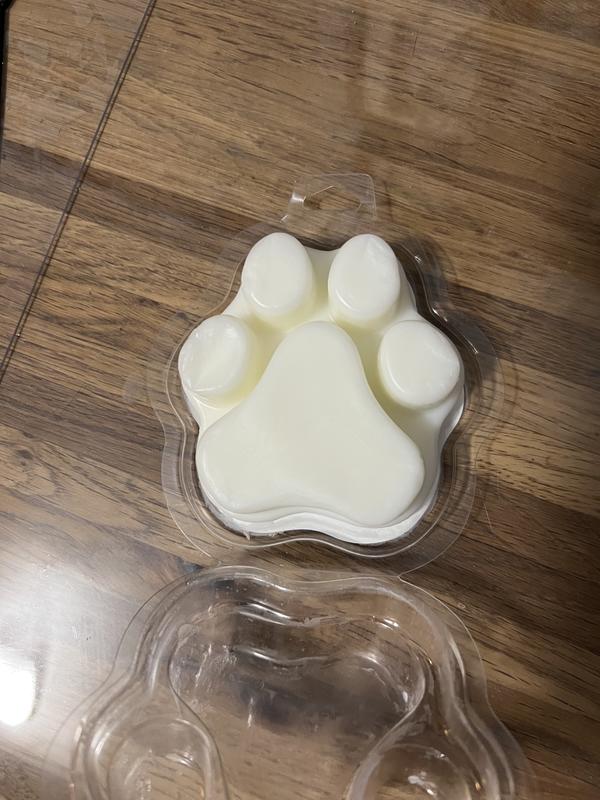 White with no melting