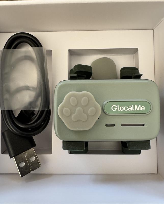 GLOCALME PetPhone 2-Way Call & Care GPS Tracking Dog & Cat Collar