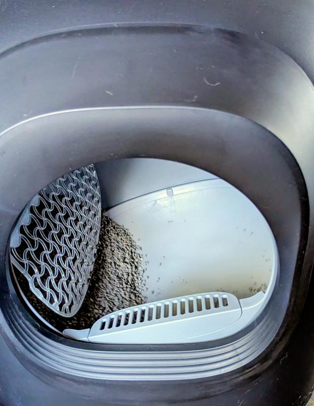 Returning clean litter