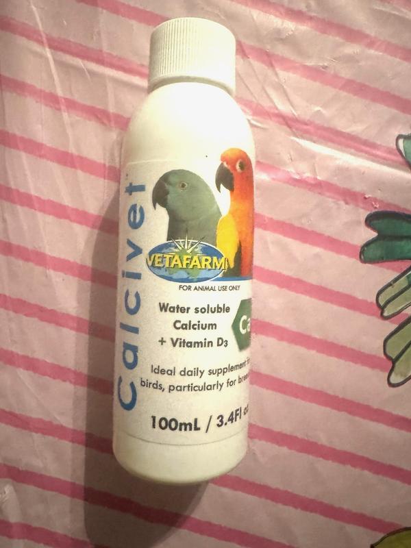VETAFARM Calcivet Bird Liquid Calcium Supplement, 3.4-oz bottle - Chewy.com