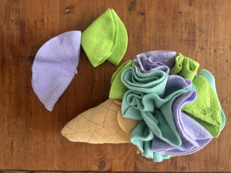 Large toy after 2 uses