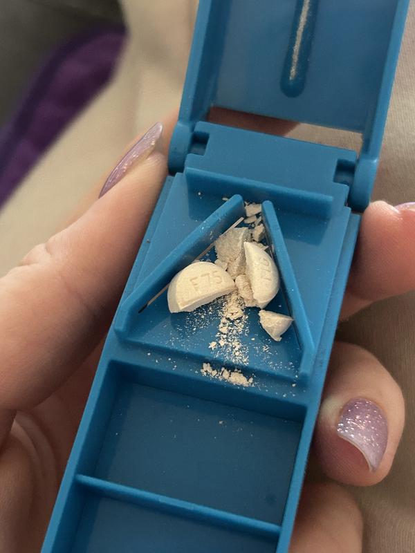 This is just in half. If we cut into forth, it’ll be close to powder.