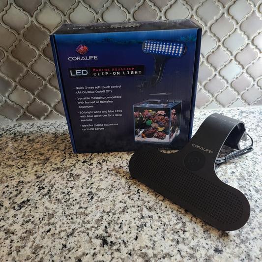 CORALIFE Marine Aquarium Clip On LED Light Chewy