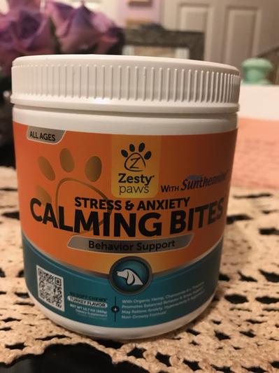 Zesty Paws Stress & Anxiety Calming Bites