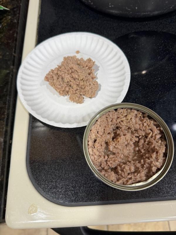 The texture looks like freshly ground meat!