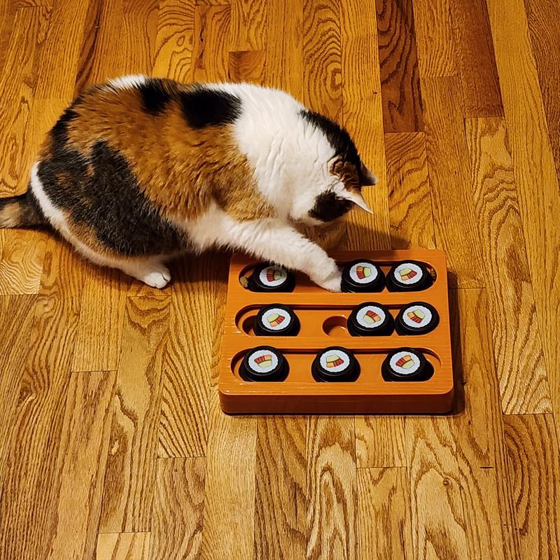 OurPets Sushi Treat Dispensing Puzzle Dog & Cat Toy
