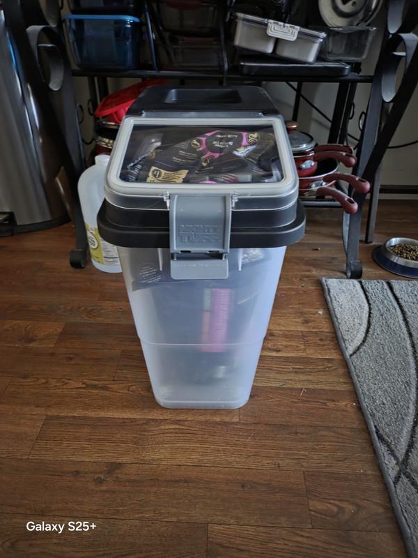 Dry food storage front view
