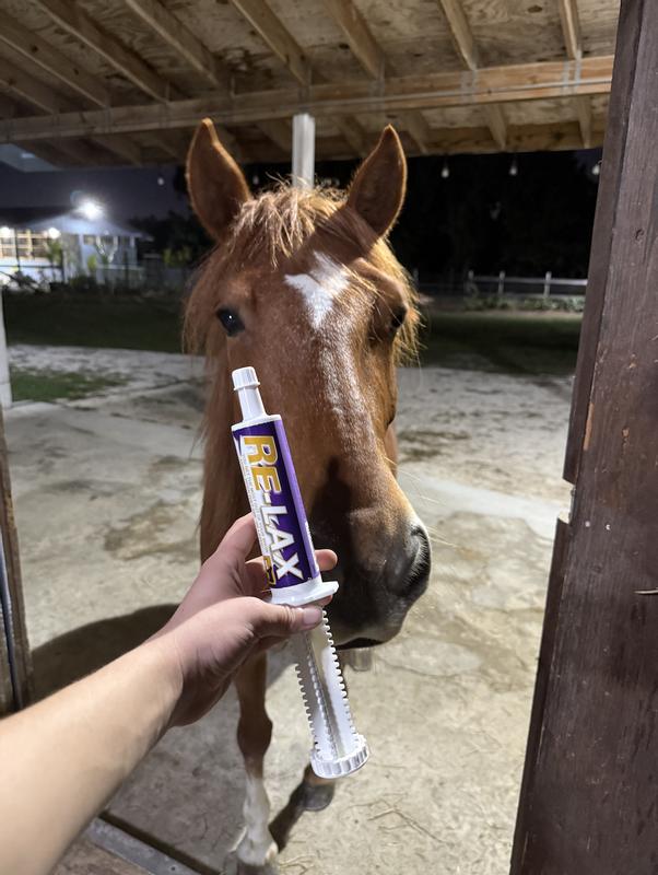 Wisteria with her RE-LAX paste