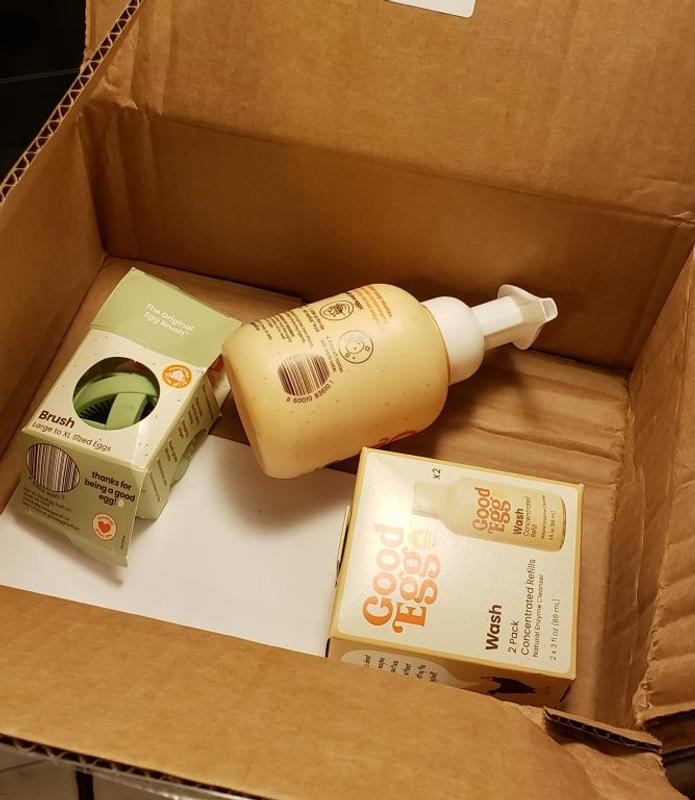 Could use more packing material . . .