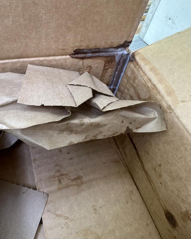 Leaked in transit. Change the top design!