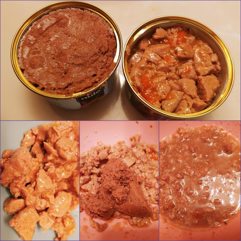 We always mix with og food.