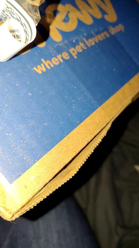 I think it fell out the hole of the box