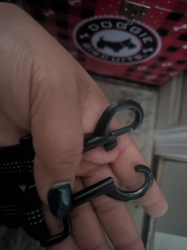 One of the clips just lost one of its parts mid walk