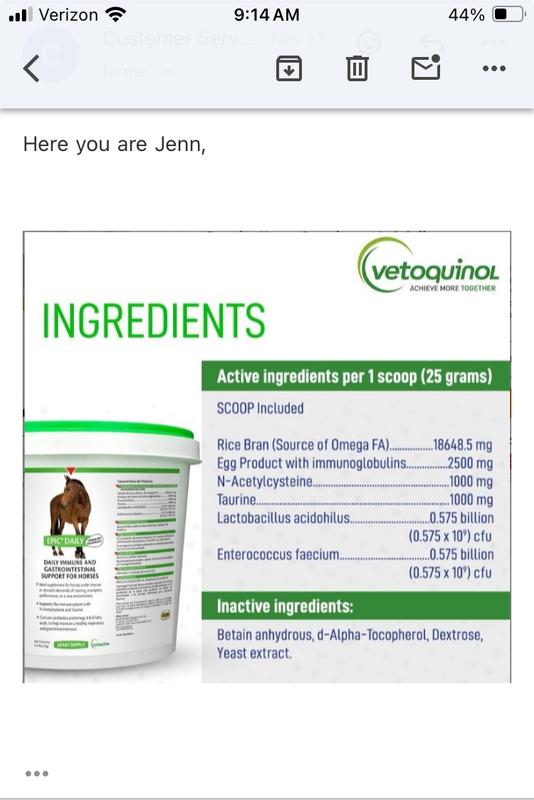 This is what i got when i asked the manufacturer for MORE information on the guaranteed analysis, not helpful.