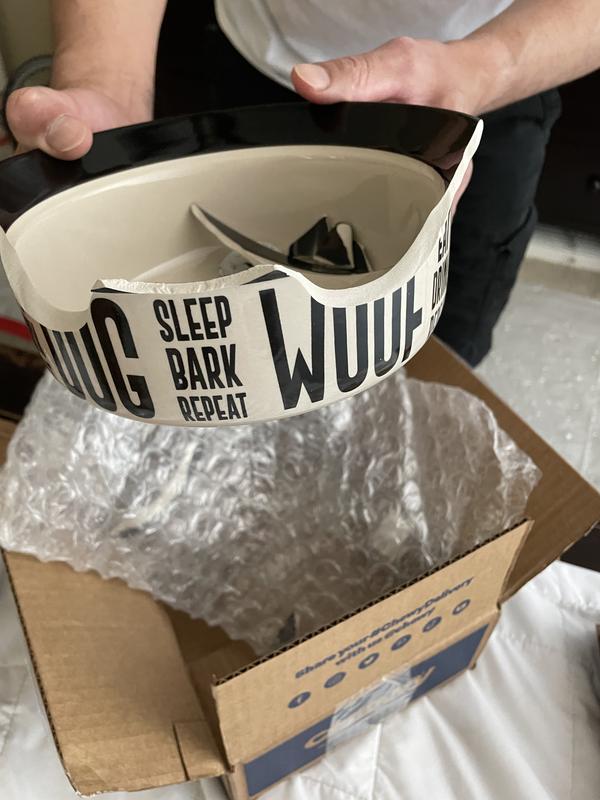 Broken when delivered