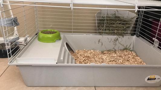 Ferplast cavie Guinea Pig Cage & Rabbit | Pet Includes All Grey