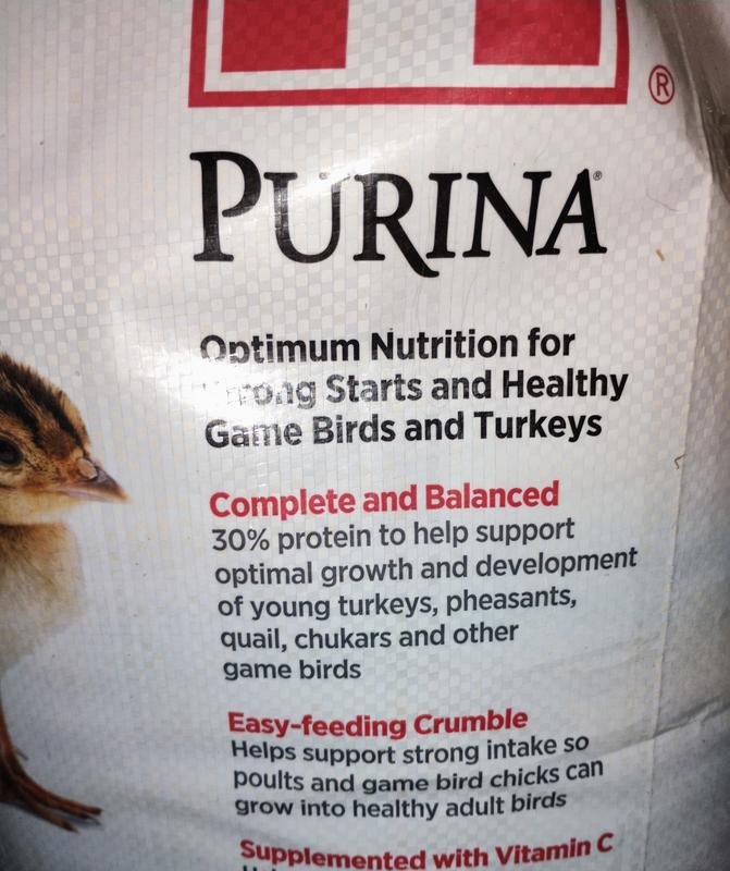 Purina Wild Game Feed 30% Protein