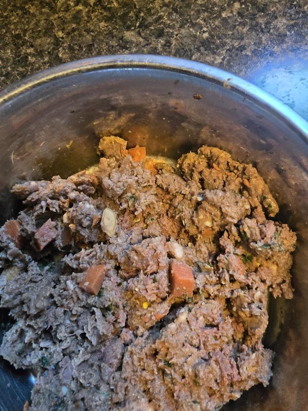 This looks amazing. Actual chunks of meat and vegetables.