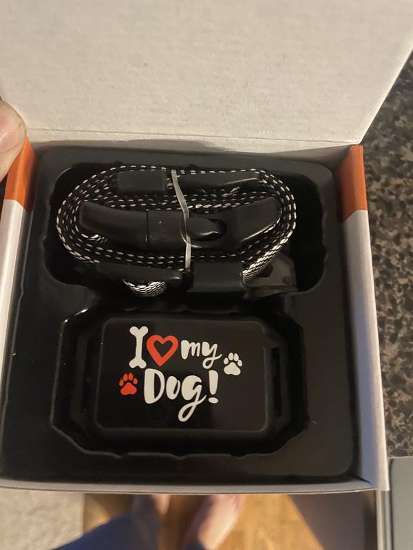 PETDIARY Smart Bark Waterproof Static Dog Bark Collar, Small, Dark Gray