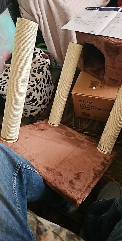 Bought this same post before.  THIS time the legs were very poorly wrapped.  Disappointed.