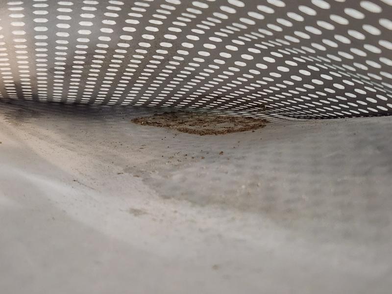 Had to reach up to my shoulder to wash. Ick!