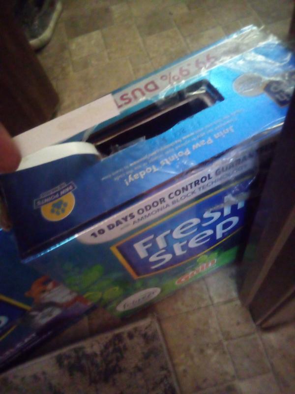 FRESH STEP Febreze Freshness Gain Scented Clumping Clay Cat Litter 42 lb Chewy