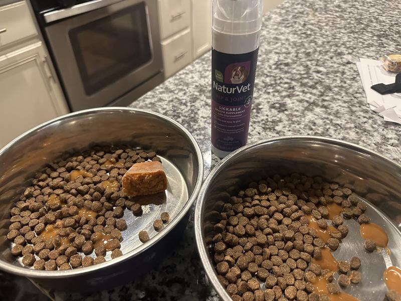 Easy to squirt directly into mealtime