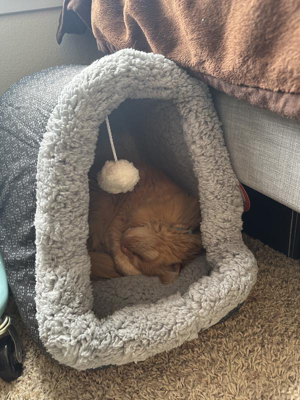 12# cat all snuggled up within hours of it being plugged in.