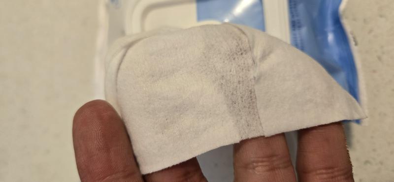 Great cloth texture. Does not tear when using for their ears or paws.