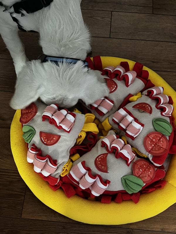 FRISCO Pizza Snuffle Mat, Yellow, Medium - Chewy.com
