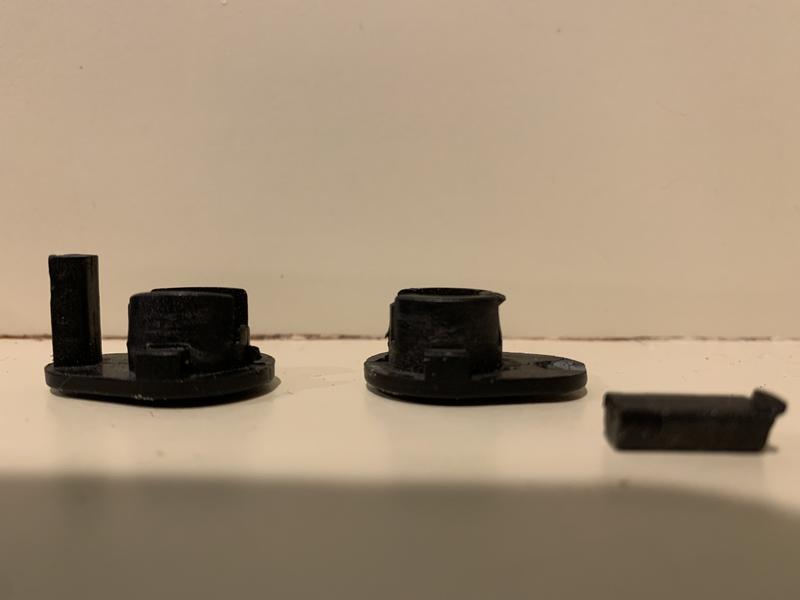 Broken pin