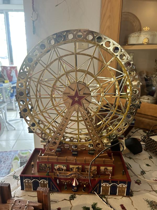 Mr. Christmas Ferris Wheel Decoration - Music, Animation, LED Lights