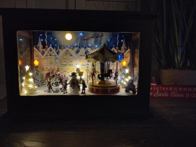 13 in. Animated Heirloom Music Box – Mr. Christmas