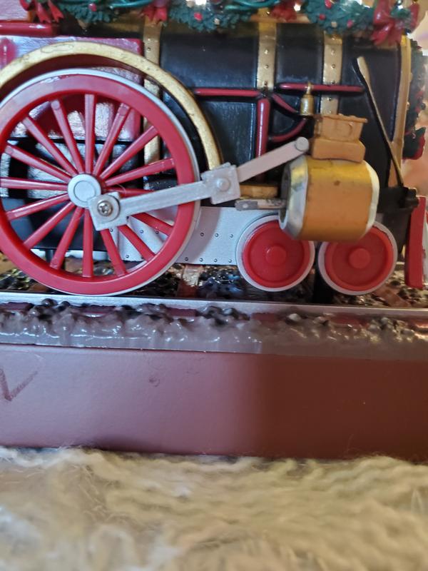 16 in. Animated Santa's Express Train – Mr. Christmas