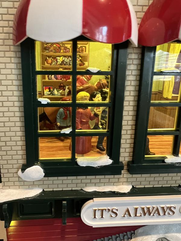 21 in. Animated Vintage Department Store | Mr. Christmas