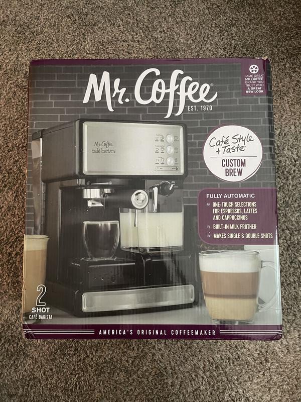 Mr. Coffee Cafe Barista review: An automatic espresso machine that