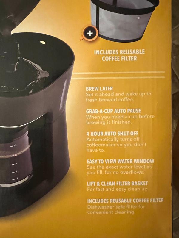 Mesa Mia 12-Cup Programmable Coffee Maker MM19502-BRN, Color: Cream -  JCPenney