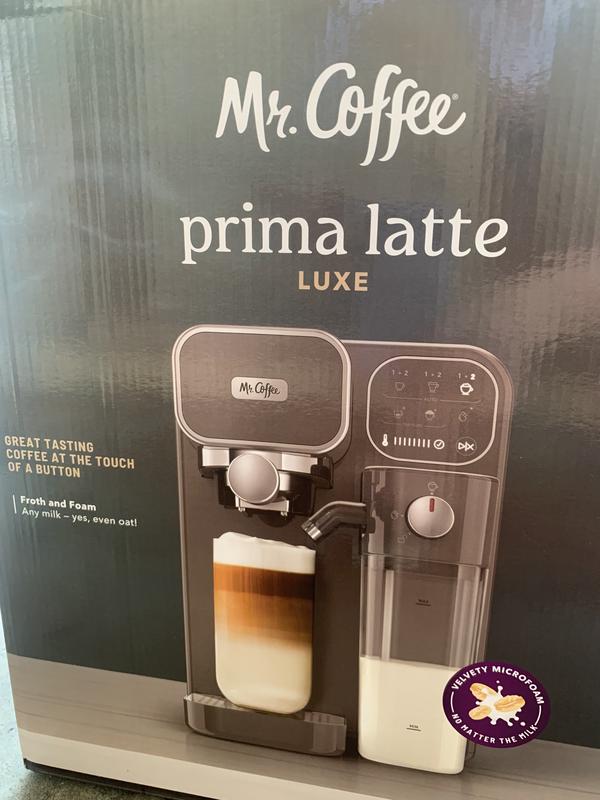 Mr. Coffee Prima Latte Luxe Espresso Maker in the Single-Serve