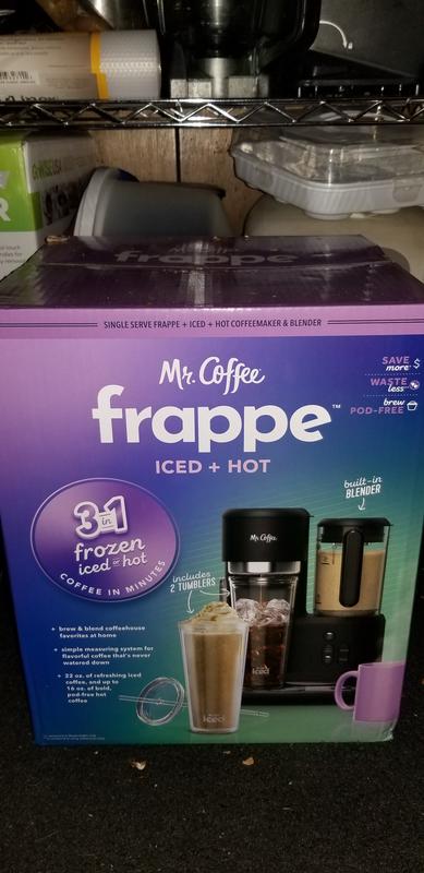 Mr. Coffee Single-Serve Frappe, Iced, and Hot Coffee Maker and Blender,  Lavender, 1 Piece - Pick 'n Save