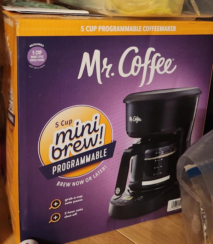 Mr. Coffee 5-Cup Switch Coffee Maker  REBEL