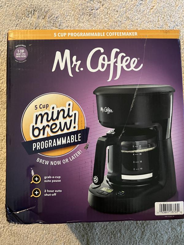 Mr. Coffee 12 Cup Programmable Pour Over Coffee Maker with Automatic Shut off Black 2191951 at Lowes