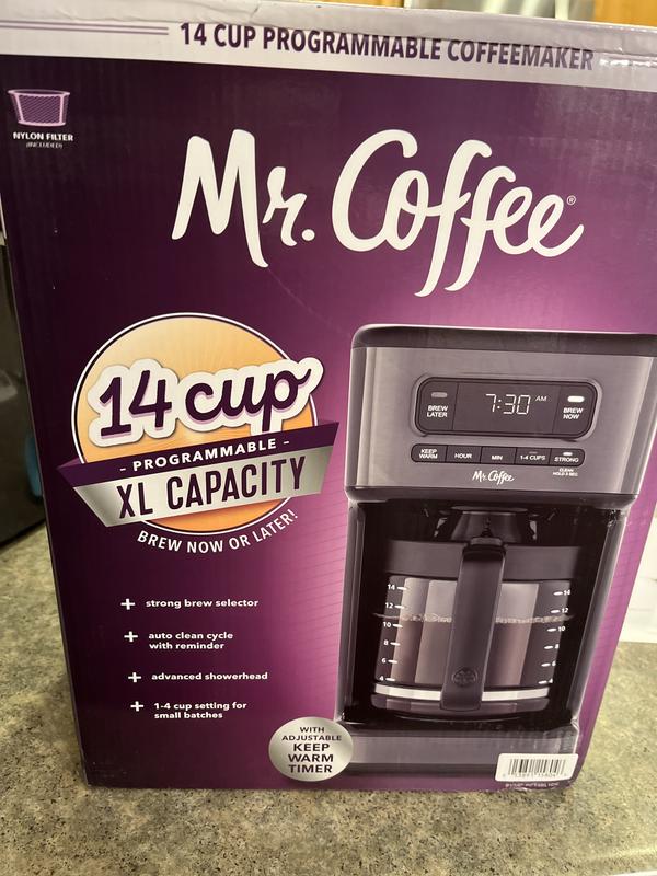 Mr. Coffee 14-Cup Stainless Steel Residential Drip Coffee Maker in the Coffee  Makers department at