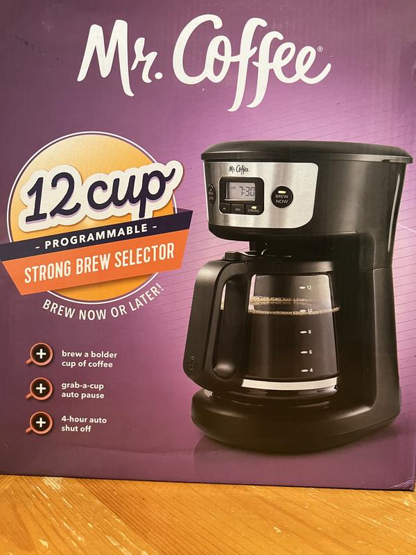 Mr. Coffee 12 Cup Programmable Coffee Maker with Dishwashable