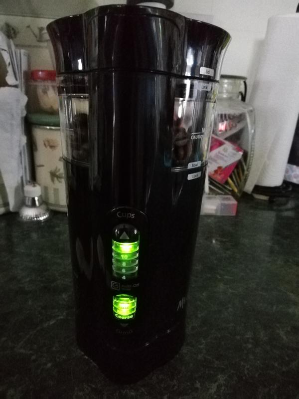 Mr Coffee Electric Coffee Grinder Mill w Chamber Maid Cleaning System