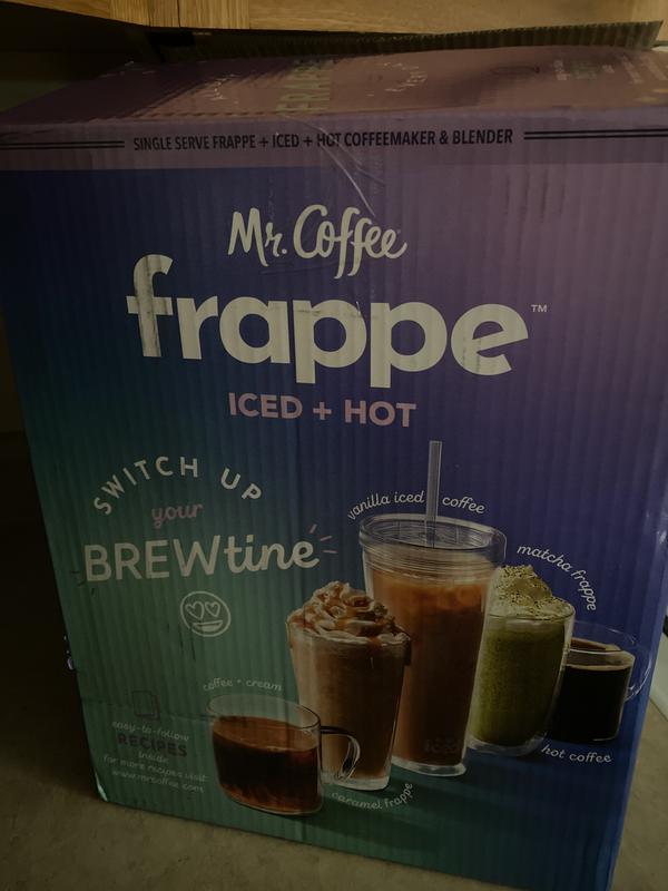  Mr. Coffee 3-in-1 Single-Serve Frappe, Iced & Hot