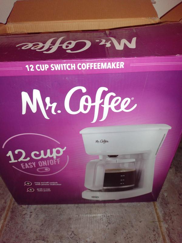 Mr Coffee 12 Cup Switch White Coffee Maker 2176664, 1 - City Market